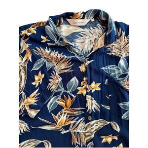 Uluwatu Men's Large Hawaiian Button Down Shirt